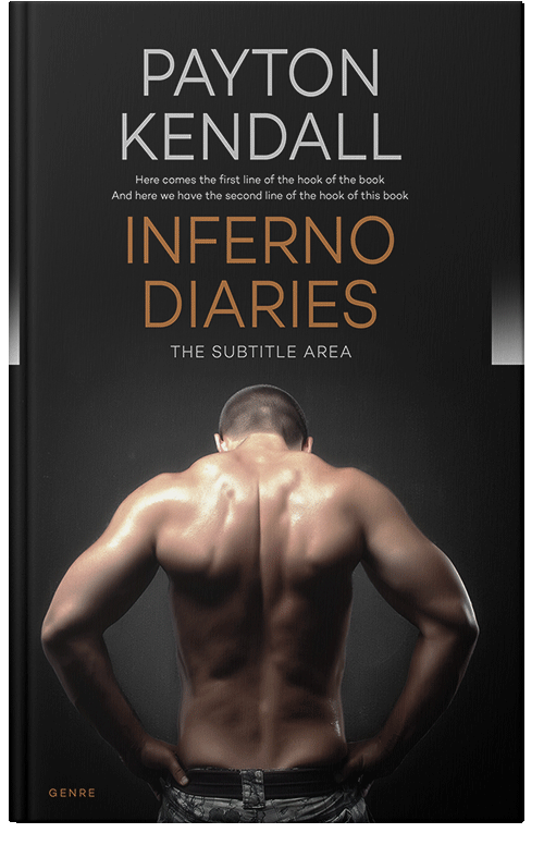 Front view of Premade Erotica Book Cover - Cod Gray