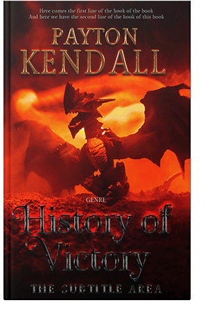 Pre Made Book Cover Pomegranate