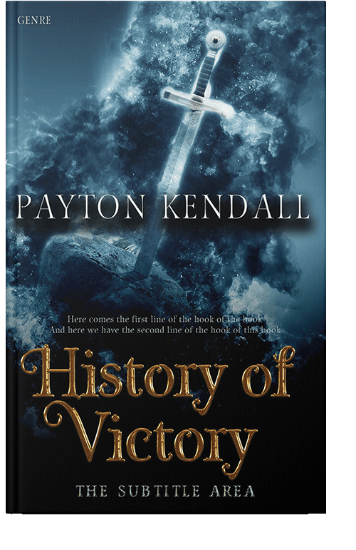 Front view of Firefly #7153 - Premade Fantasy Book Cover