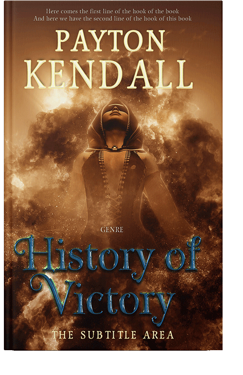 Front view of Sepia #7157 - Premade Fantasy Book Cover