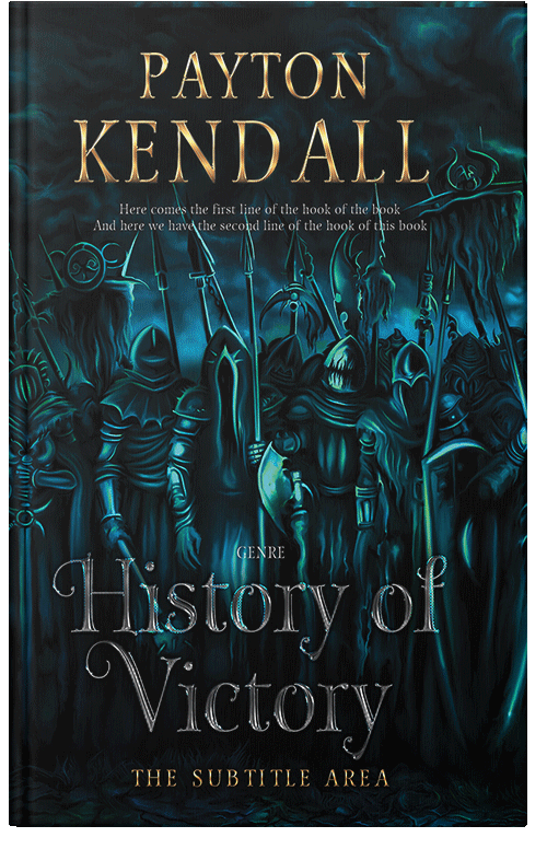 Front view of Firefly #7159 - Premade Fantasy Book Cover