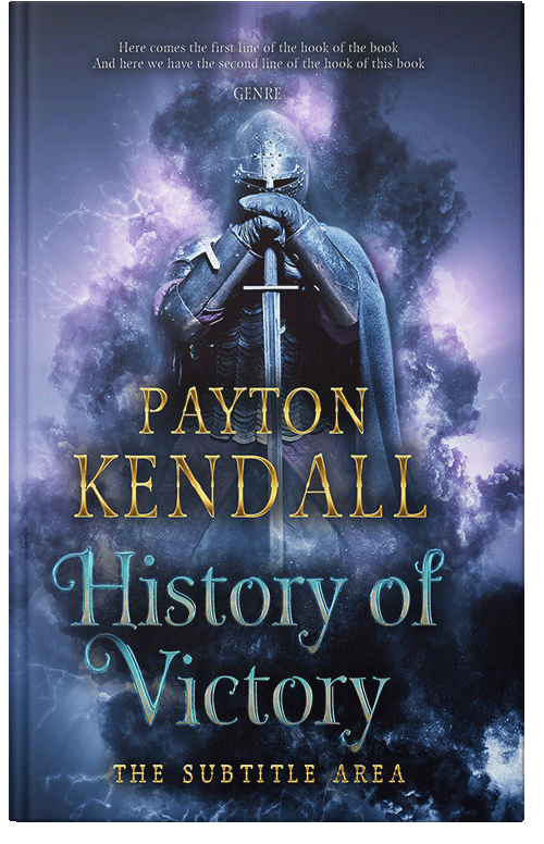 Front view of Premade Historical Book Cover - Mirage