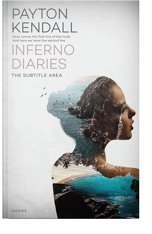 Front view of Outer Space #7168 - Premade Romance Book Cover