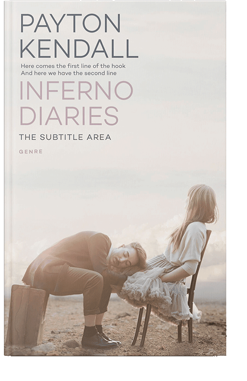 Front view of Pampas #7169 - Premade Romance Book Cover