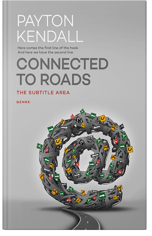 Front view of Gray Nickel #7180 - Premade Business Book Cover