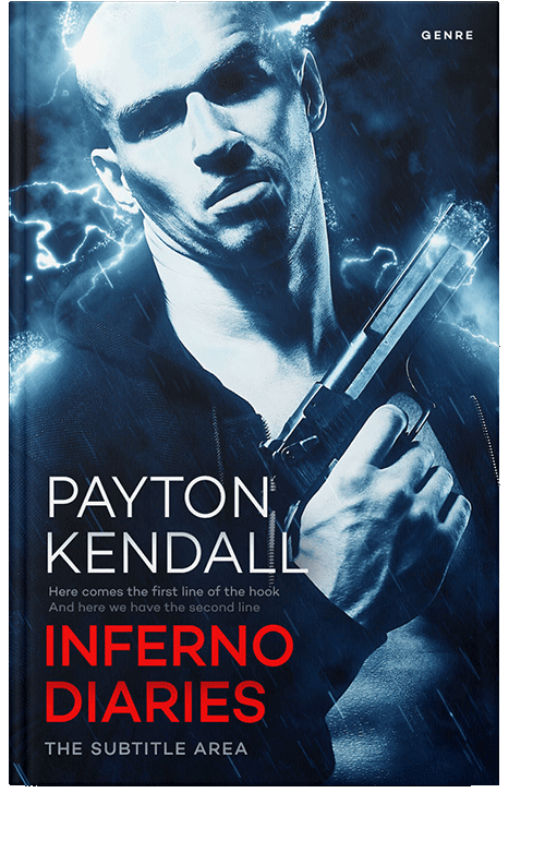 Front view of Gray Suit #7184 - Premade Mystery & Thriller & Suspense Book Cover