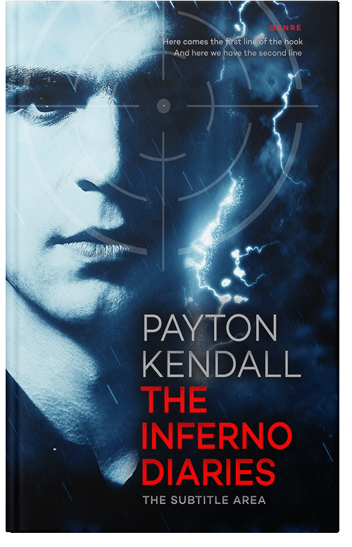 Front view of Blue Zodiac #7186 - Premade Mystery & Thriller & Suspense Book Cover