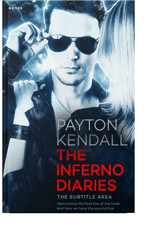 Front view of Blue Zodiac #7187 - Premade Mystery & Thriller & Suspense Book Cover