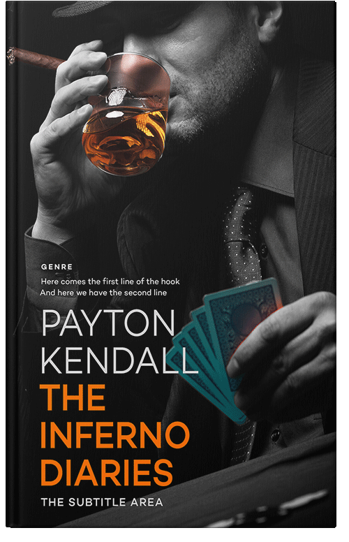 Front view of Premade Mystery & Thriller & Suspense Book Cover - Woodsmoke