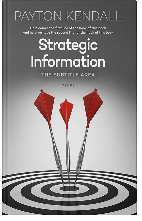 Front view of Premade Business Book Cover - Alto