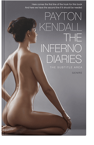 Pre Made Book Cover Spicy Pink