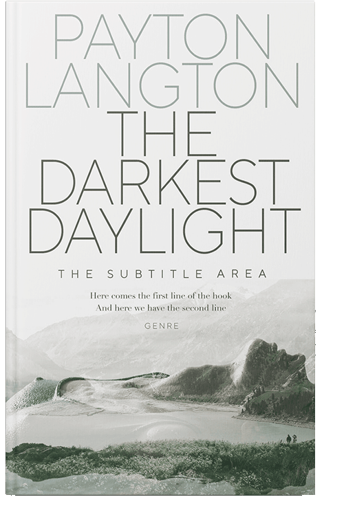 Front view of Willow Grove #7212 - Premade Fantasy Book Cover