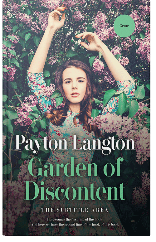 Front view of Premade Romance Book Cover - Outer Space