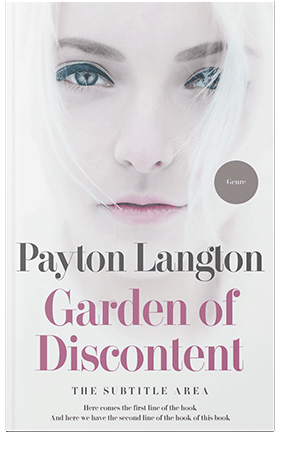 Pre Made Book Cover Bon Jour