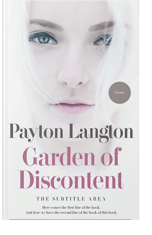 Front view of Bon Jour #7223 - Premade Romance Book Cover