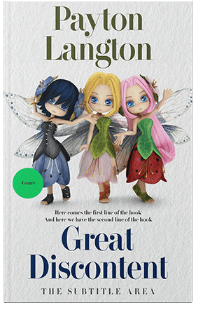 Pre Made Book Cover Ebb