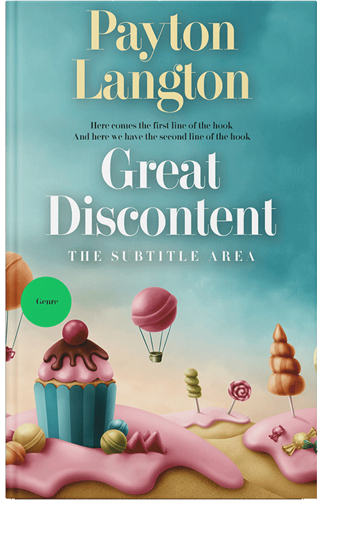 Front view of Kangaroo #7231 - Premade Fantasy Book Cover