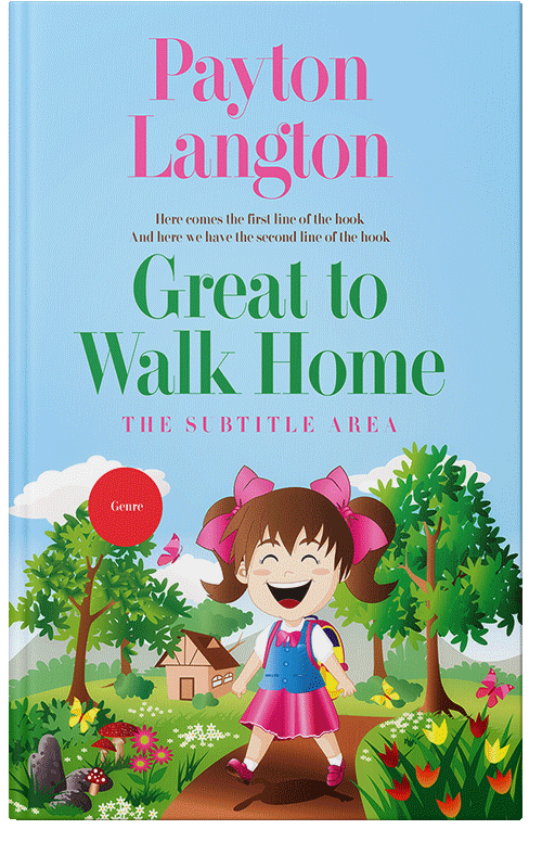 Front view of Premade Education Book Cover - Sail