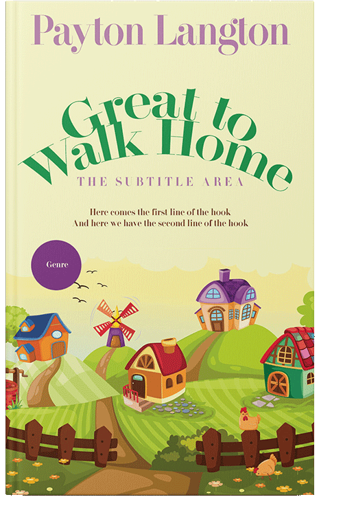 Front view of Citrine White #7233 - Premade Environment & Ecology Book Cover