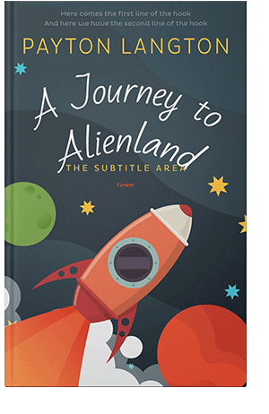 Pre Made Book Cover Terracotta