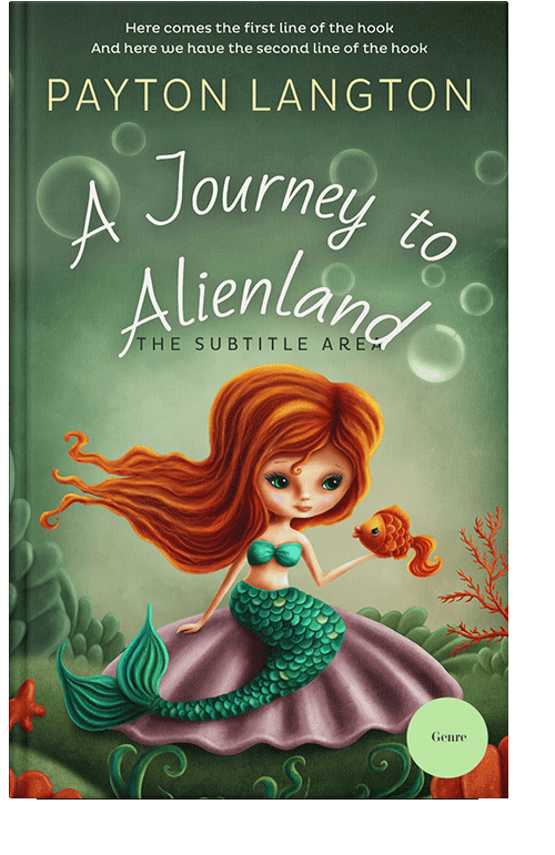 Front view of Tom Thumb #7244 - Premade Fantasy Book Cover