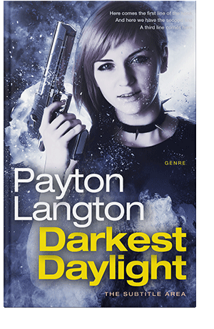 Pre Made Book Cover Ebony Clay