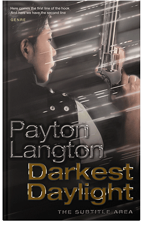 Pre Made Book Cover Cocoa Brown