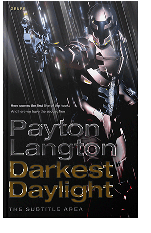 Pre Made Book Cover Bison Hide