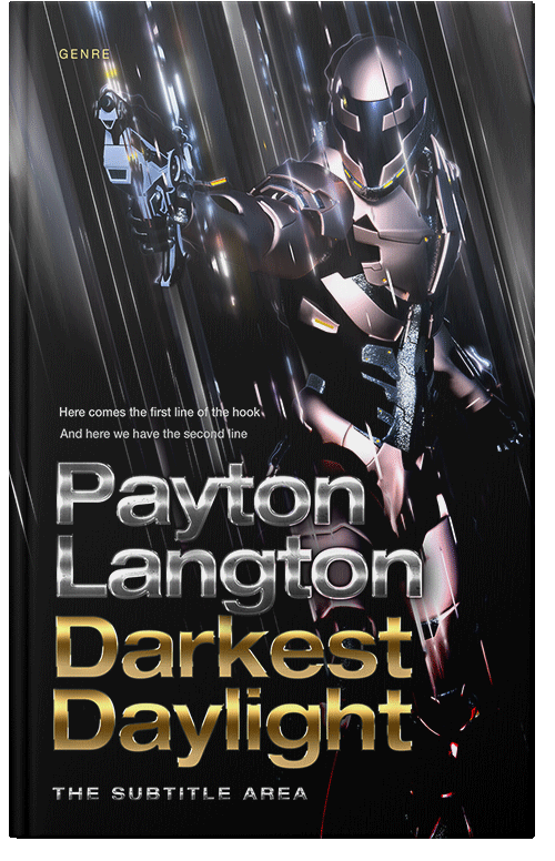 Front view of Bison Hide #7255 - Premade Apocalyptica Book Cover