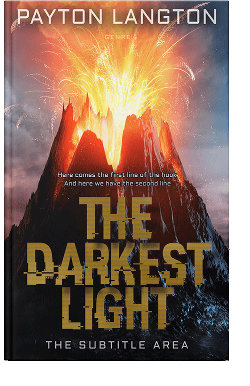 Front view of Tussock #7260 - Premade Apocalyptica Book Cover | BookCoverZone