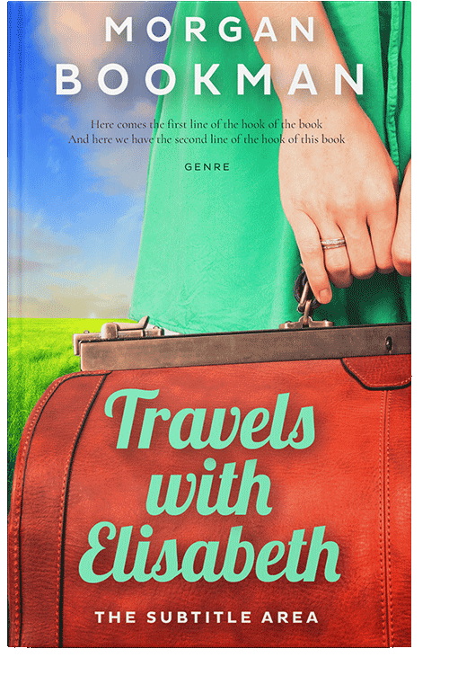 Front view of Gum Leaf #7279 - Premade Travel Book Cover