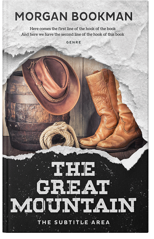 Front view of Premade Historical Book Cover - Thunder