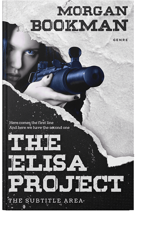 Front view of Shark #7291 - Premade Mystery & Thriller & Suspense Book Cover