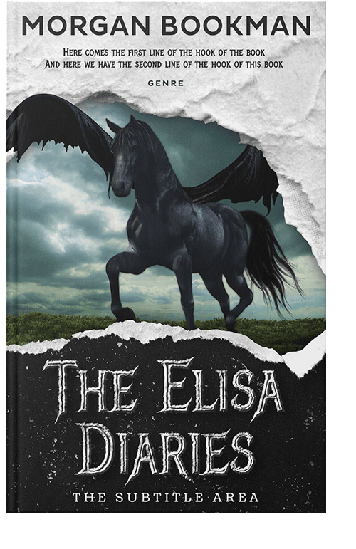 Front view of Outer Space #7295 - Premade Fantasy Book Cover