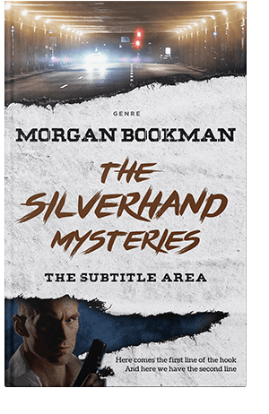 Pre Made Book Cover Thunder