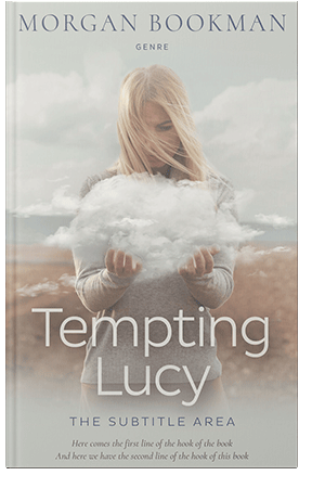 Pre Made Book Cover Swirl