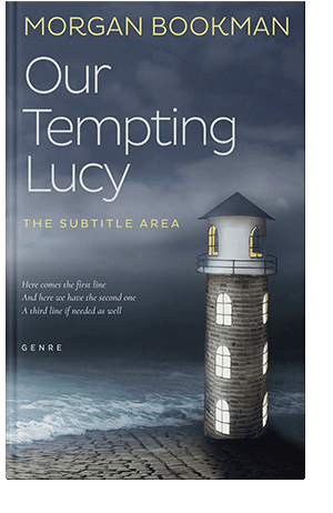 Pre Made Book Cover Oxford Blue