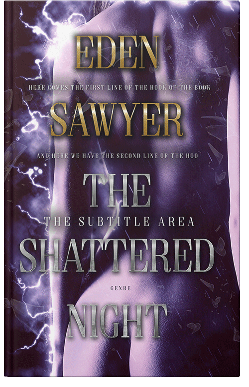 Front view of Revolver #7353 - Premade Erotica Book Cover