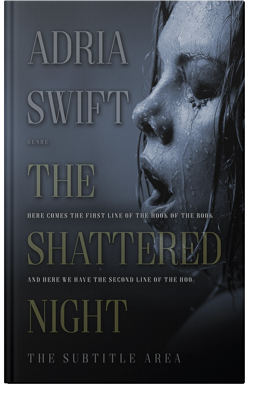 Front view of Premade Erotica Book Cover - Shark