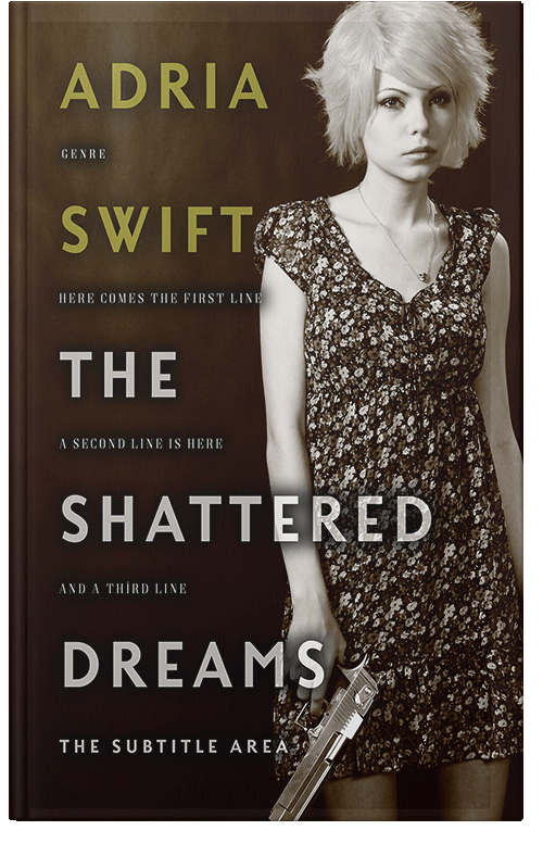 Front view of Ash #7365 - Premade Mystery & Thriller & Suspense Book Cover