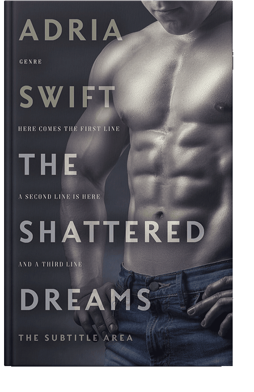 Front view of Charade #7371 - Premade Erotica Book Cover | BookCoverZone