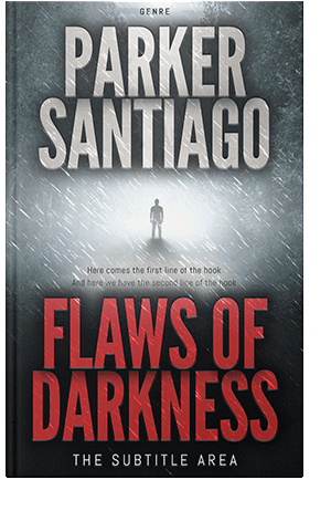 Pre Made Book Cover Outer Space