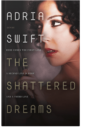 Pre Made Book Cover Cocoa Brown