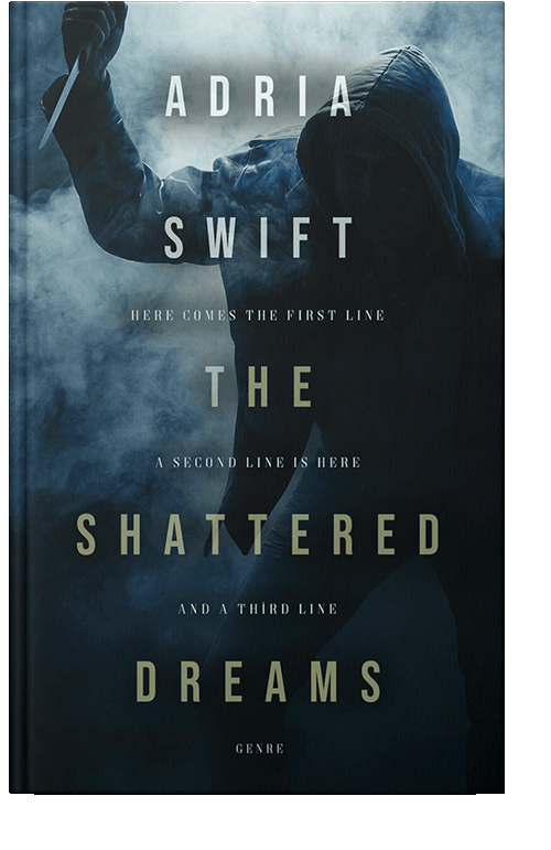 Front view of Tower Gray #7393 - Premade Mystery & Thriller & Suspense Book Cover