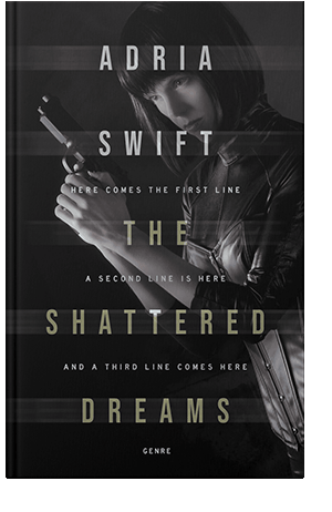 Pre Made Book Cover Cod Gray