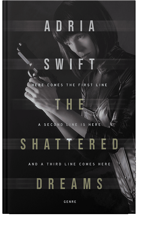 Front view of Cod Gray #7394 - Premade Mystery & Thriller & Suspense Book Cover | BookCoverZone