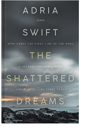 Pre Made Book Cover Outer Space