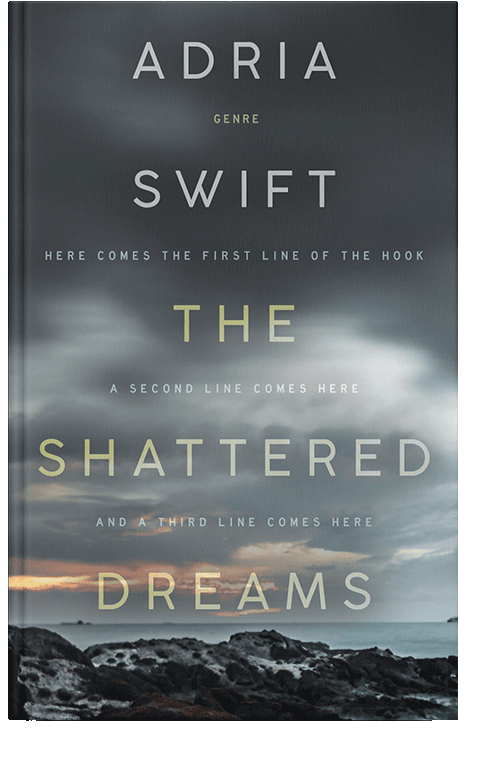 Front view of Outer Space #7397 - Premade Teen & Young Adult Book Cover