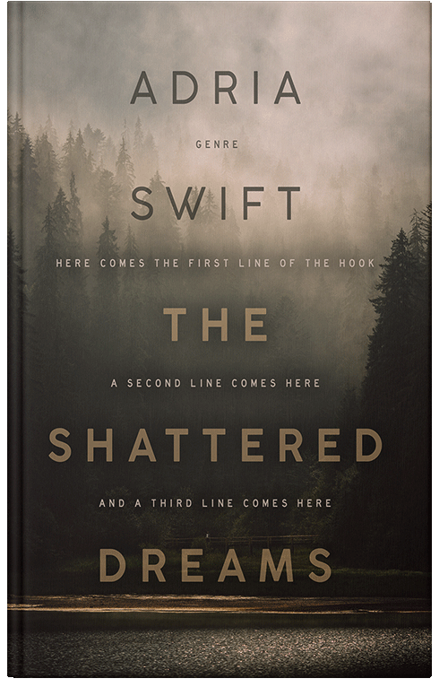 Front view of Premade Mystery & Thriller & Suspense Book Cover - Zeus