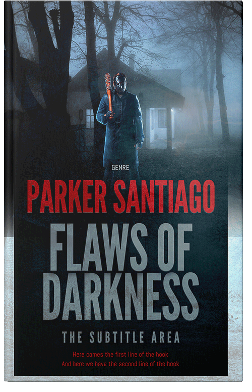 Front view of Bazaar #7404 - Premade Mystery & Thriller & Suspense Book Cover